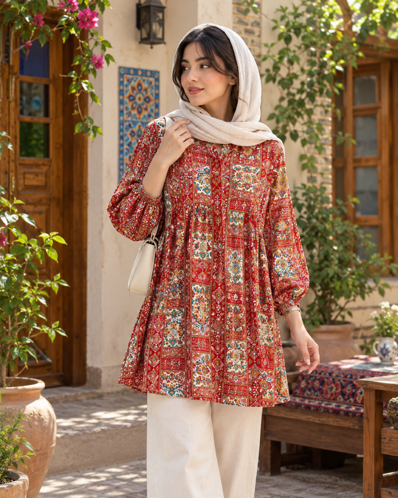 شومیز مانتویی
